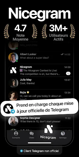Nicegram: Unofficial Telegram screenshot
