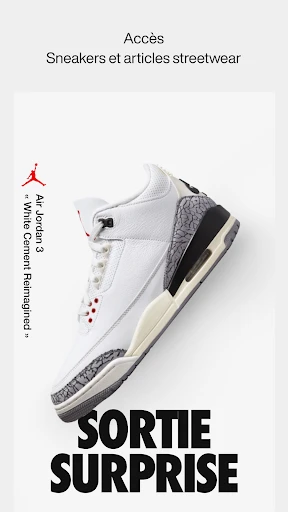 Nike SNKRS: achats sneakers screenshot