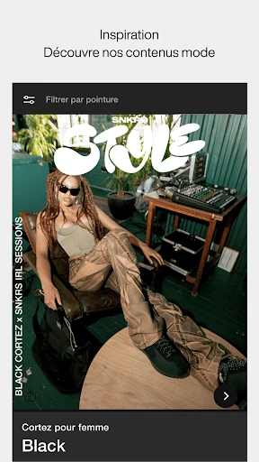 Nike SNKRS: achats sneakers screenshot