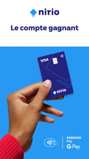 Nirio, services de paiement screenshot