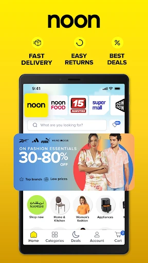 noon Shopping, Food, Grocery screenshot