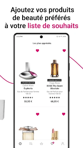 Notino: parfums et cosmétiques screenshot