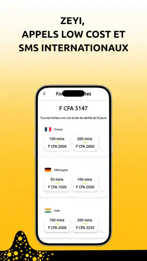 Numéros virtuels & Appels Sms screenshot