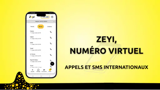 Numéros virtuels & Appels Sms screenshot