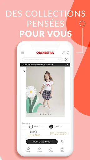 ORCHESTRA mode et puériculture screenshot
