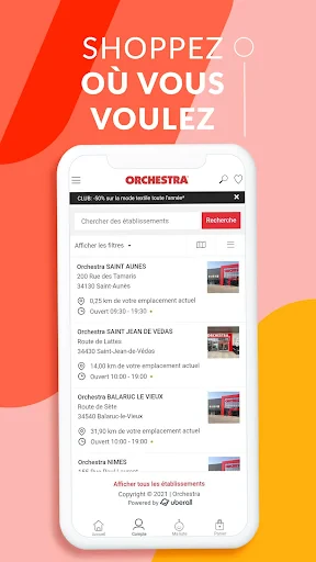 ORCHESTRA mode et puériculture screenshot