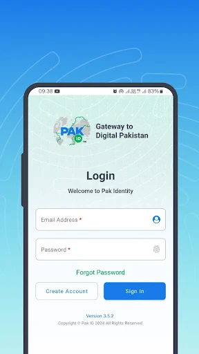 Pak Identity screenshot
