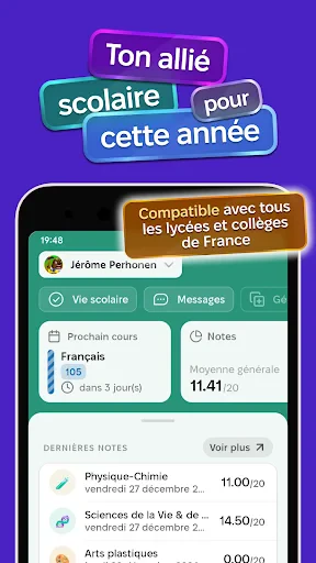 Papillon : ton allié scolaire screenshot