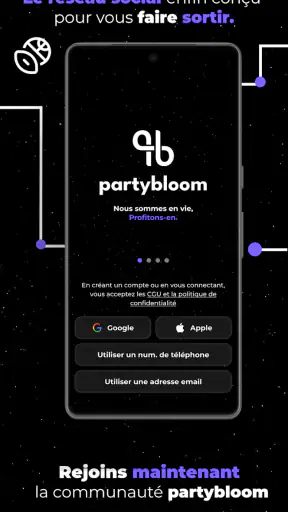 Partybloom screenshot