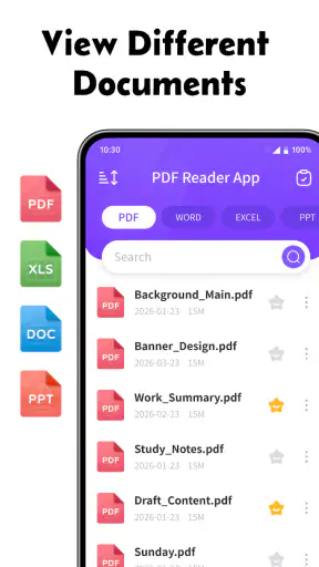 PDF Reader App screenshot