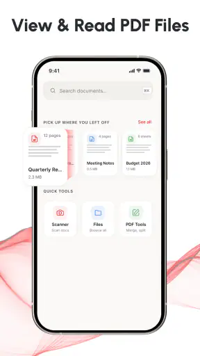 PDF Reader – Quick PDF Launch screenshot