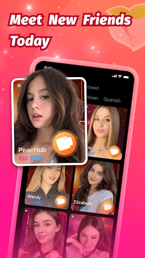 PeacHub - Online Video Chat screenshot