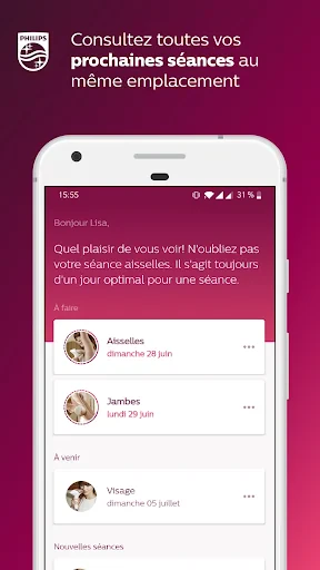 Philips Lumea IPL screenshot