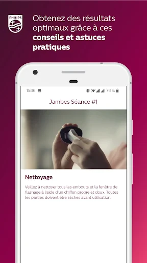 Philips Lumea IPL screenshot