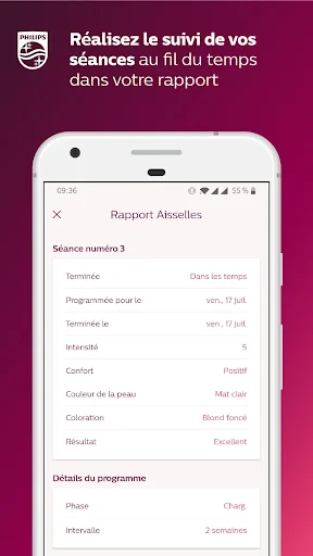 Philips Lumea IPL screenshot