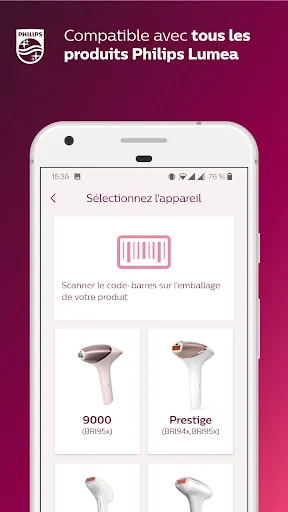 Philips Lumea IPL screenshot