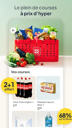 Picnic supermarché en ligne screenshot