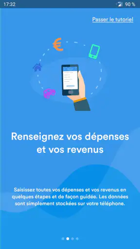 Pilote Budget, gestion dépense screenshot