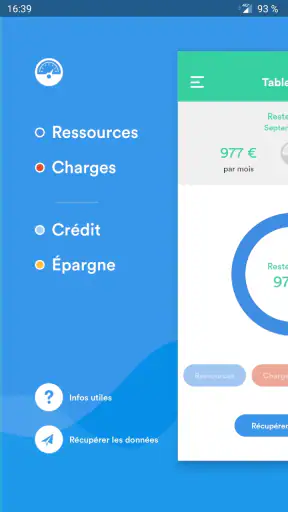 Pilote Budget, gestion dépense screenshot