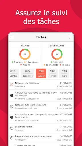 Planificateur de Mariage MyWed screenshot