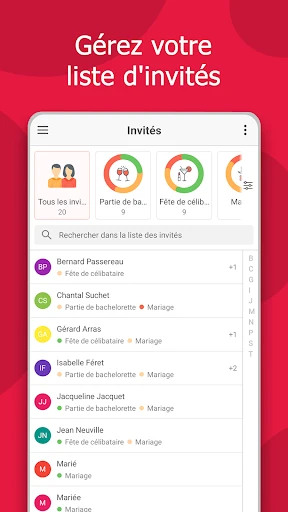 Planificateur de Mariage MyWed screenshot