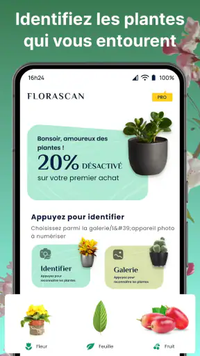 Plantes Reconnaissance App screenshot