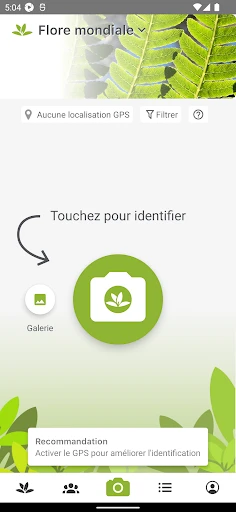 PlantNet Identification Plante screenshot