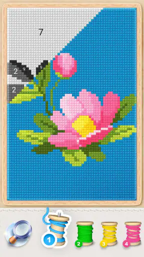 Point de croix magique－couleur screenshot