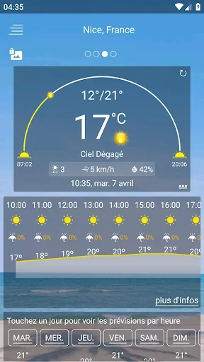 Téléchargez Prevision Meteo Appcracy