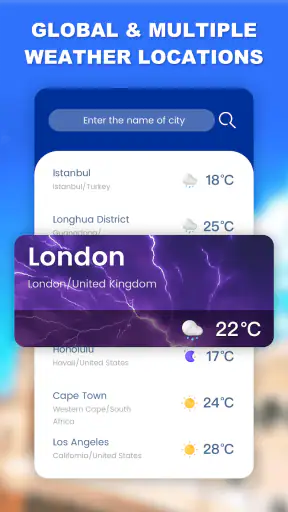Prévisions météo - radar météo screenshot