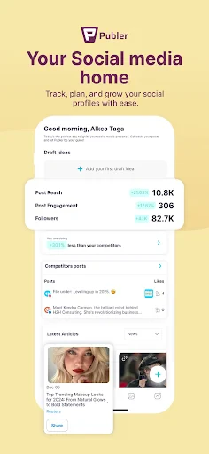 Publer: Social Media Tools screenshot