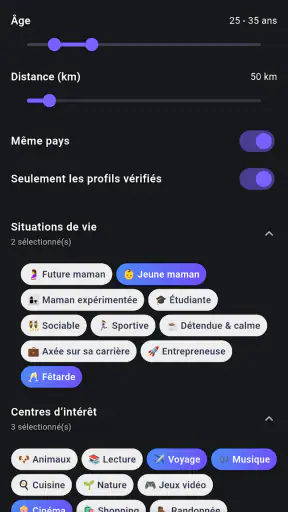 Purple: Amis & Sorties screenshot