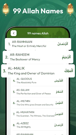 Qibla boussole, Horaire priere screenshot