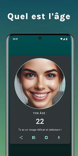 Quel est Mon Âge - Filtre IA screenshot