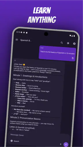 Quen AI: Chat with Qwen 3.6 screenshot