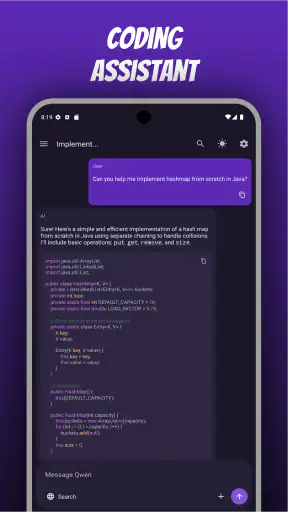 Quen AI: Chat with Qwen 3.6 screenshot