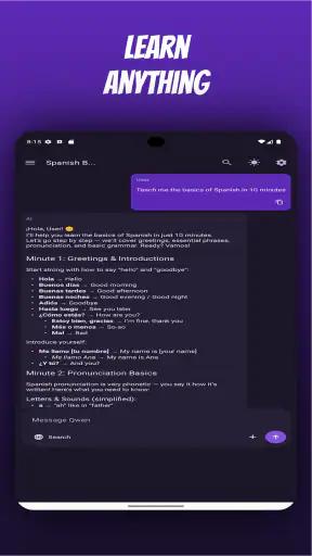 Quen AI: Chat with Qwen 3.6 screenshot
