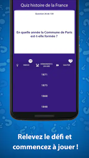 Quiz Histoire de la France screenshot
