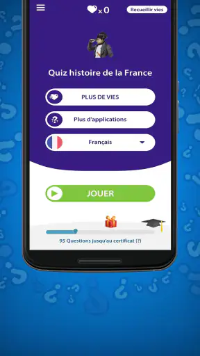 Quiz Histoire de la France screenshot