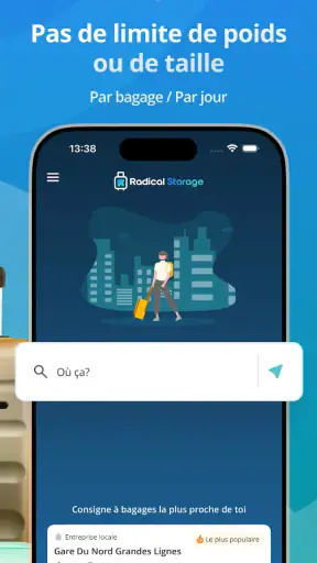 Radical : Consigne à Bagages screenshot
