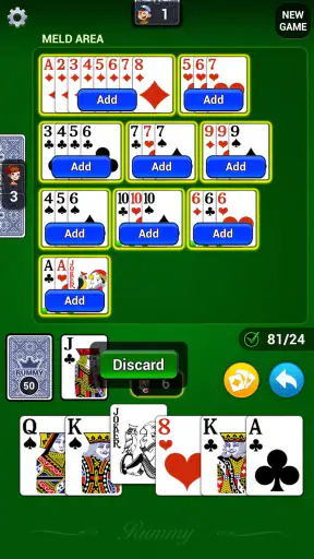 Rami: Jeu de cartes screenshot