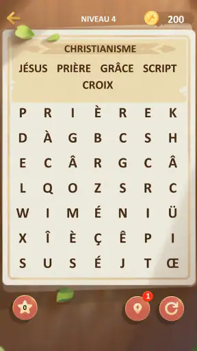 Recherche de Mots Bibliques screenshot