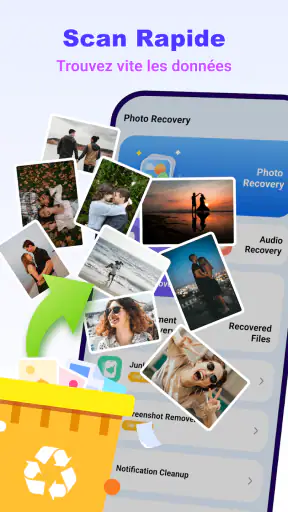 Récupération photos screenshot