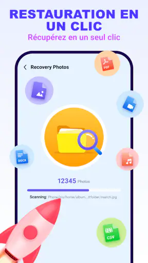 Récupération photos screenshot
