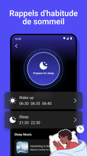 Réveil : Alarme et Sommeil screenshot
