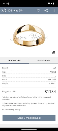 Ring Sizer by Jason Withers © screenshot