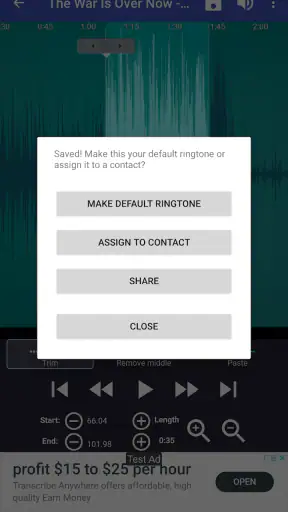 Ringtone Maker:Créer sonneries screenshot