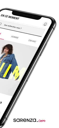 Sarenza.com screenshot