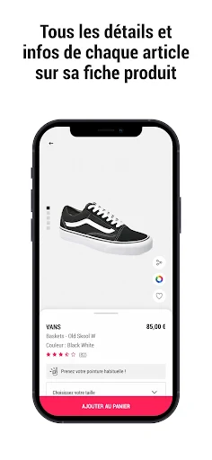 Sarenza.com screenshot