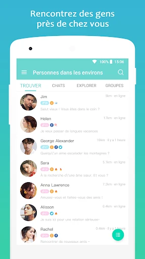SayHi Chat rencontres rencards screenshot